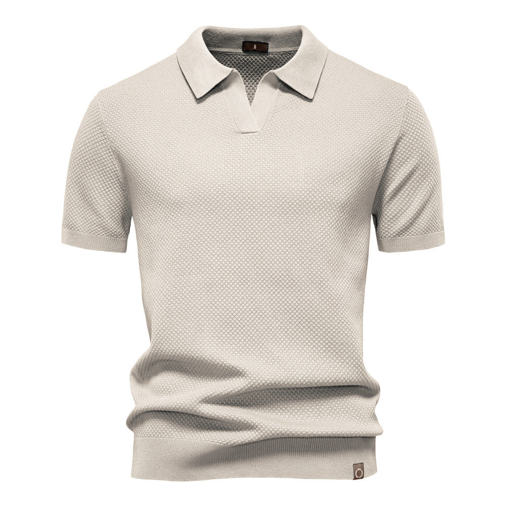 Marcero | Strukturiertes Herren Polo-Shirt