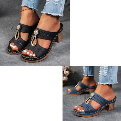 GlitzStep | Orthopädische Sandalen mit Strass