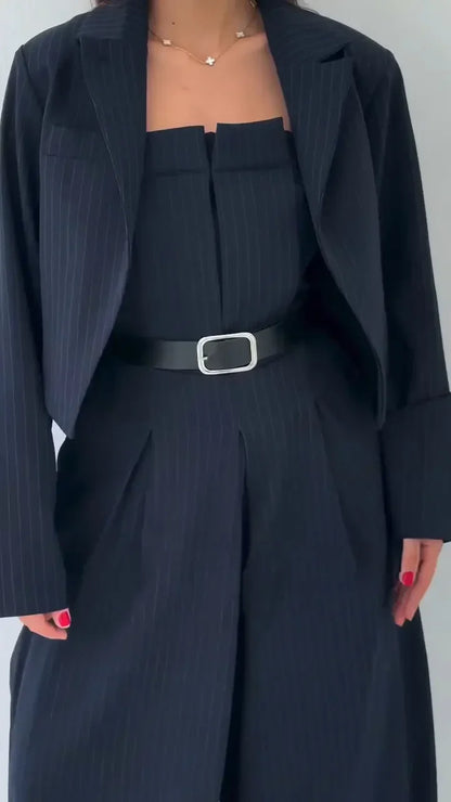 Celestia | Himmlischer Stil: Bustier & Jacke in Perfekter Harmonie von Luxus