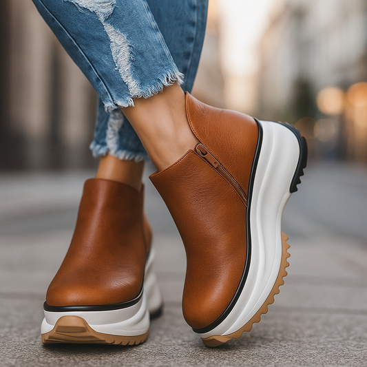 Elvado | Moderne Plateau-Stiefeletten