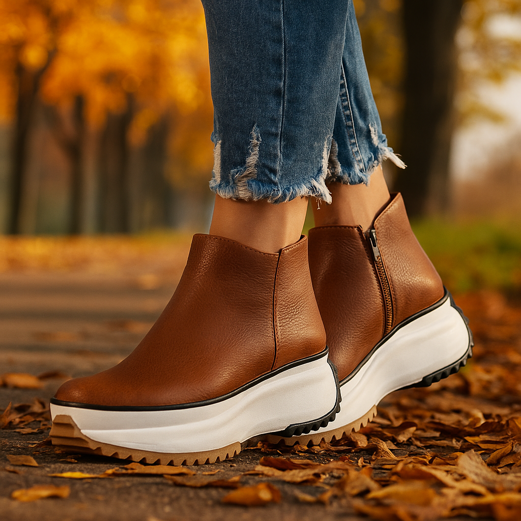 Elvado | Moderne Plateau-Stiefeletten