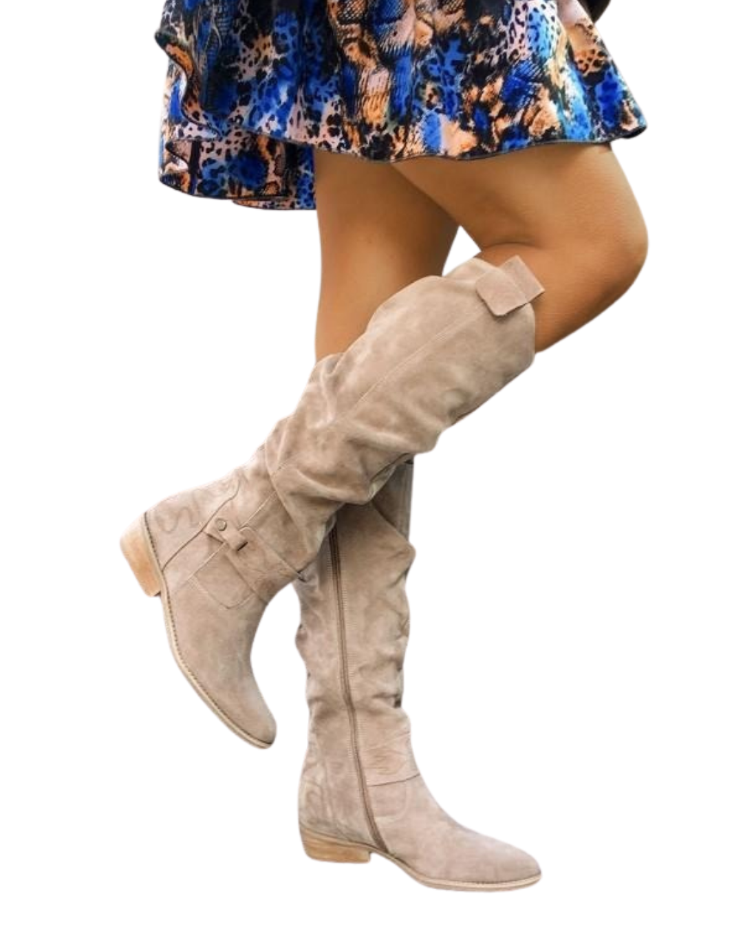 Zavira | Elegante, warme Wildlederstiefel für Damen