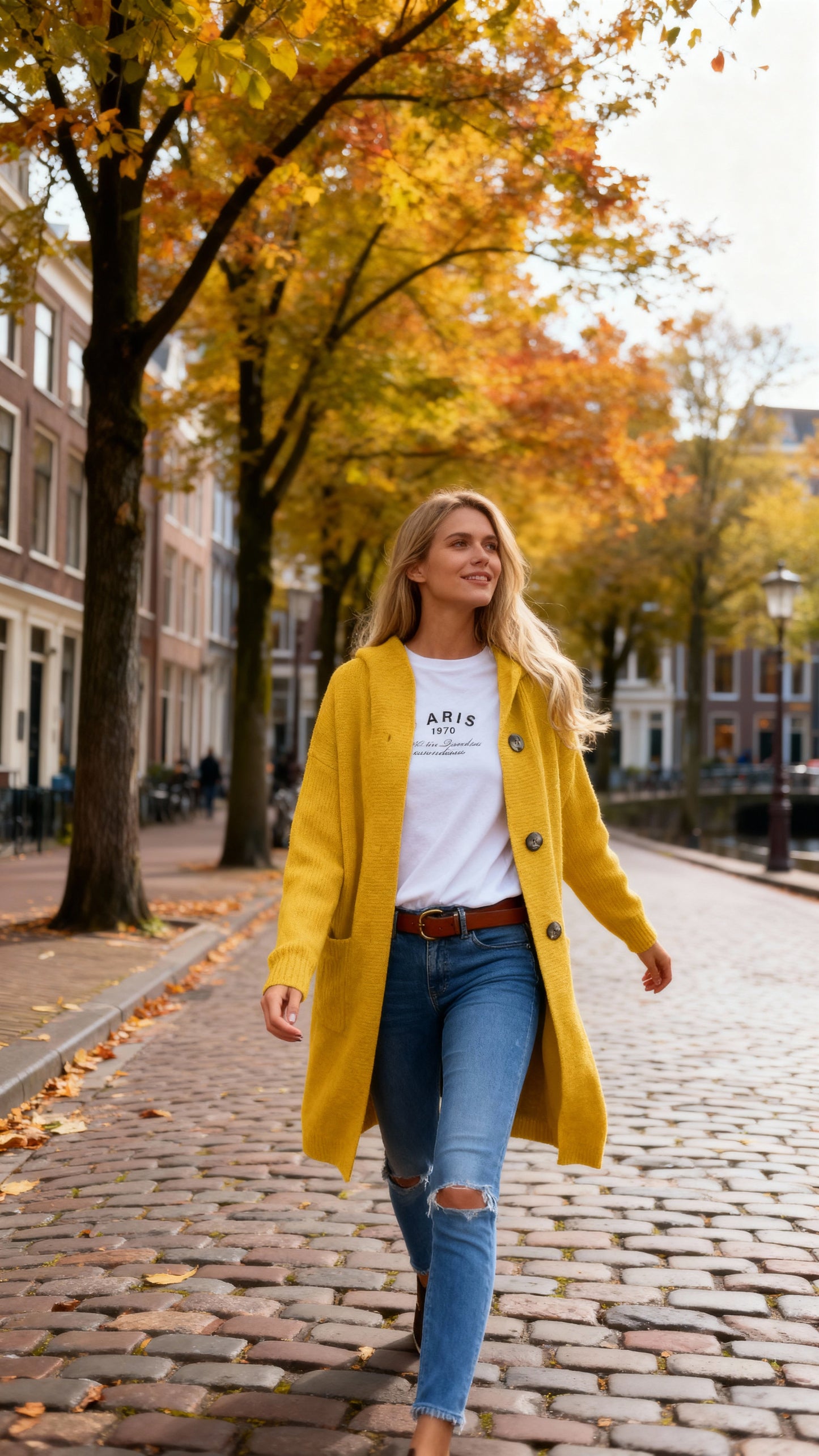 Elenora | Langer Strick-Cardigan für stilvolle Momente