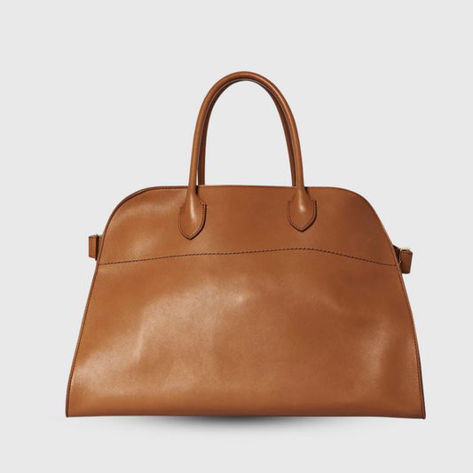 Nuvia | Handgefertigte Wildledertasche im Bowling-Stil