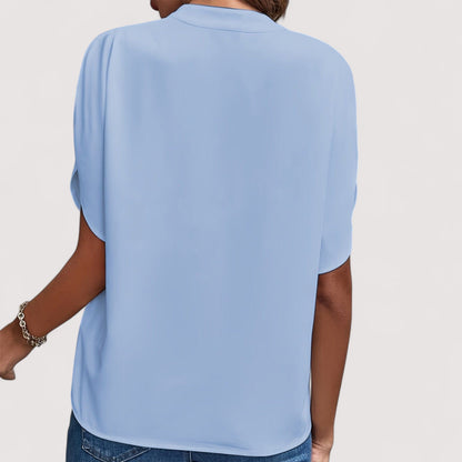 Seraphine | Drapierte Eleganz Bluse