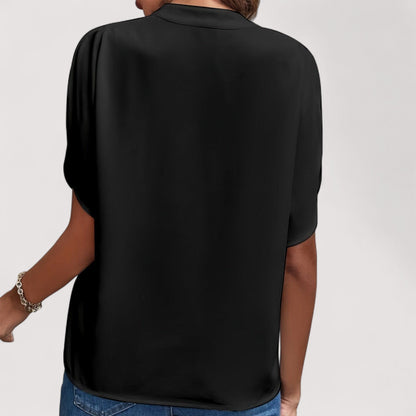 Seraphine | Drapierte Eleganz Bluse