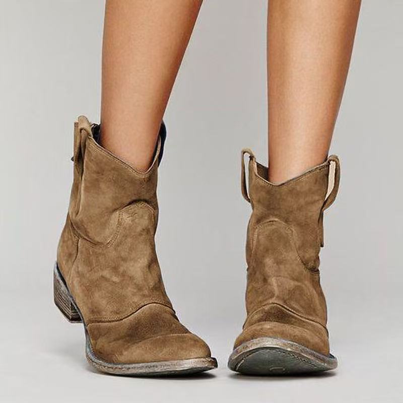 Aurora – Suede Ankle Boots