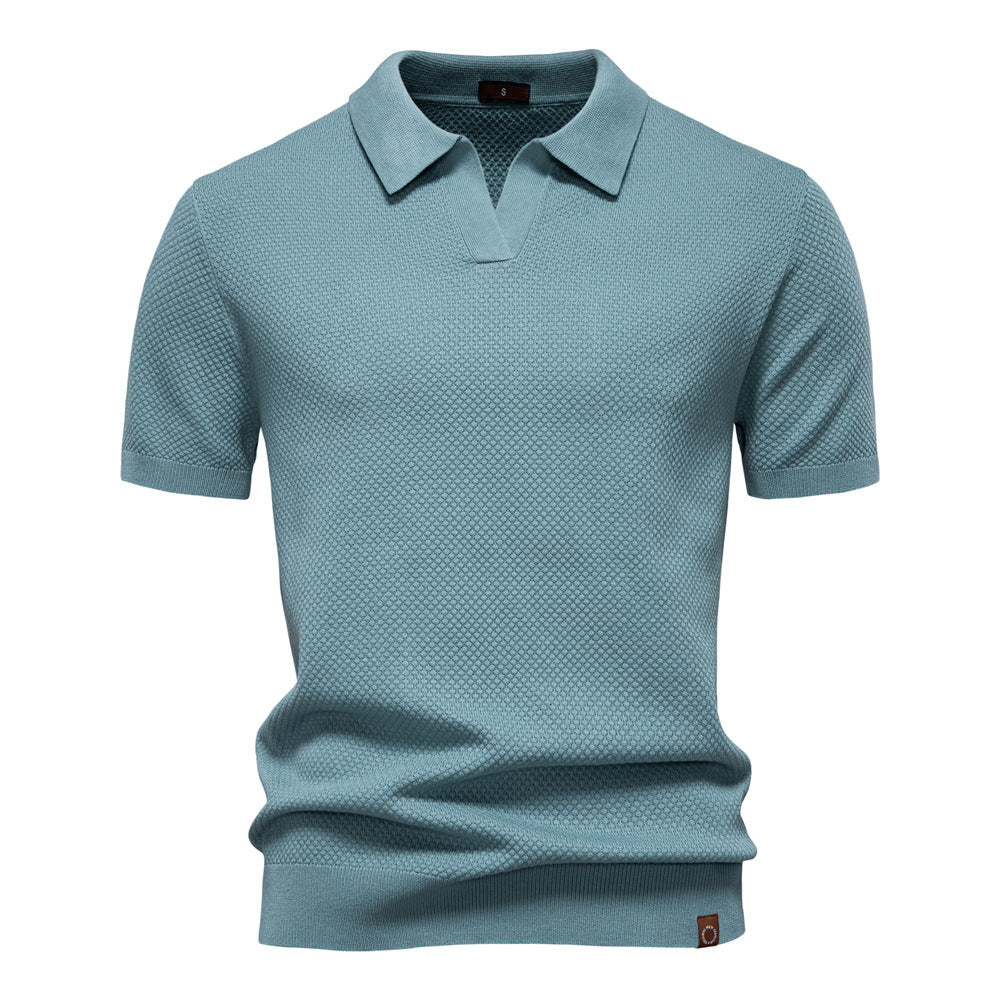 Marcero | Strukturiertes Herren Polo-Shirt