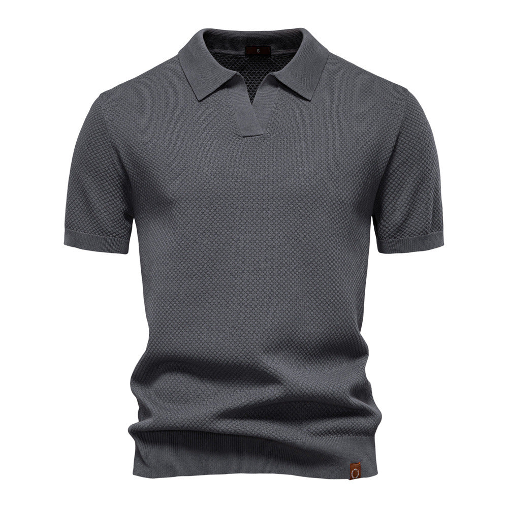 Marcero | Strukturiertes Herren Polo-Shirt