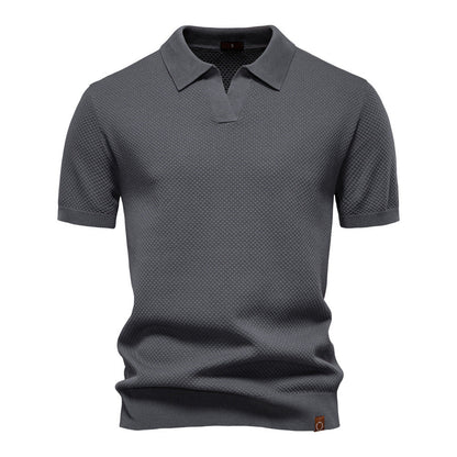 Marcero | Strukturiertes Herren Polo-Shirt