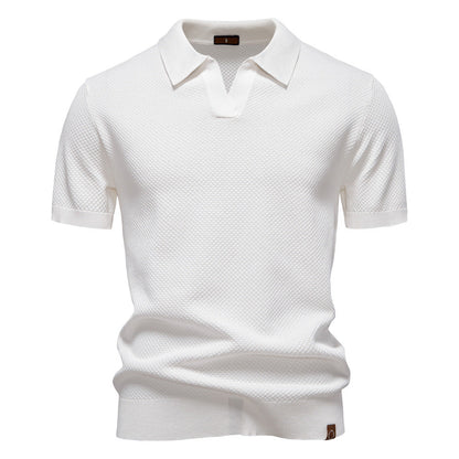Marcero | Strukturiertes Herren Polo-Shirt
