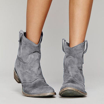 Aurora – Suede Ankle Boots