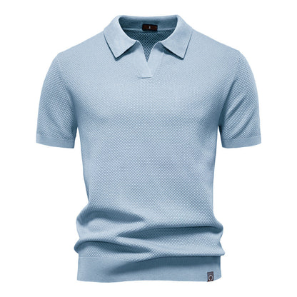 Marcero | Strukturiertes Herren Polo-Shirt