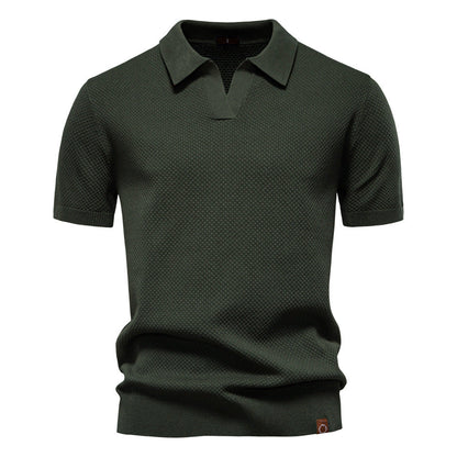 Marcero | Strukturiertes Herren Polo-Shirt