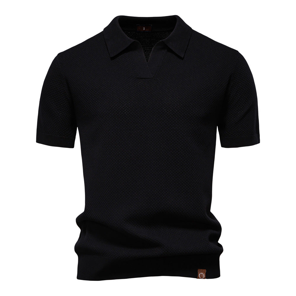 Marcero | Strukturiertes Herren Polo-Shirt