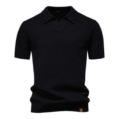 Marcero | Strukturiertes Herren Polo-Shirt