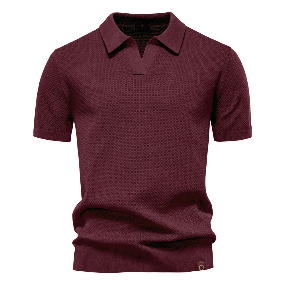 Marcero | Strukturiertes Herren Polo-Shirt