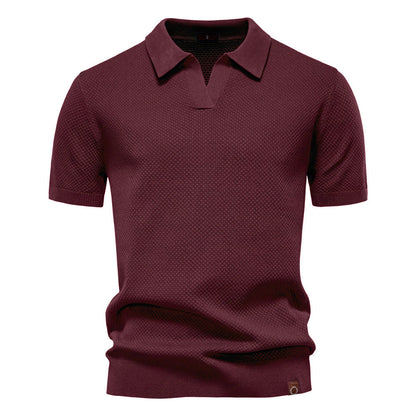 Marcero | Strukturiertes Herren Polo-Shirt