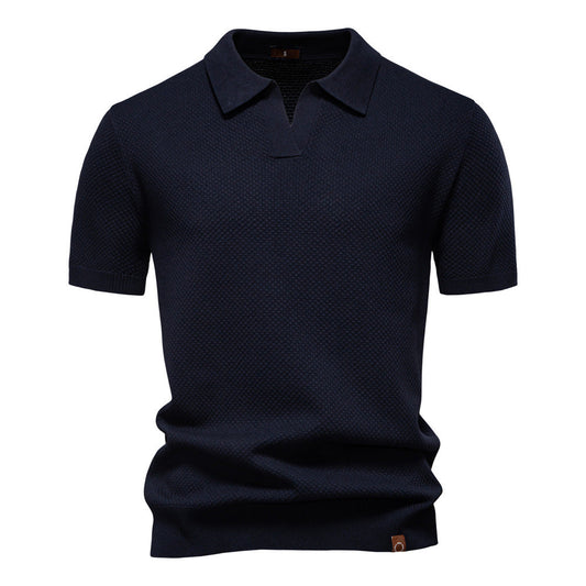 Marcero | Strukturiertes Herren Polo-Shirt