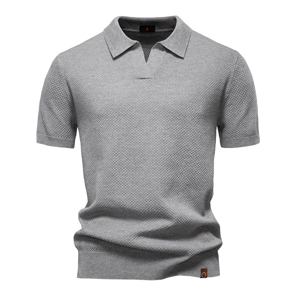 Marcero | Strukturiertes Herren Polo-Shirt