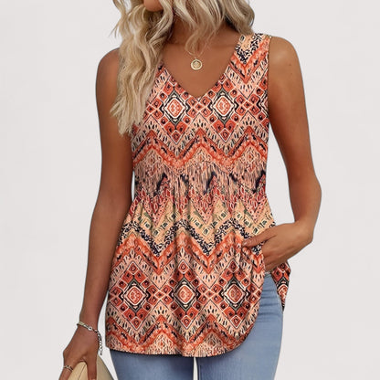 Lena | Schickes Leinen-Top