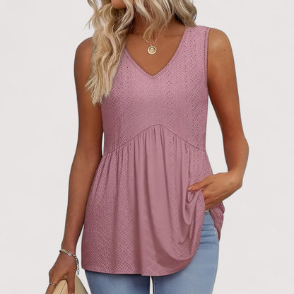 Lena | Schickes Leinen-Top