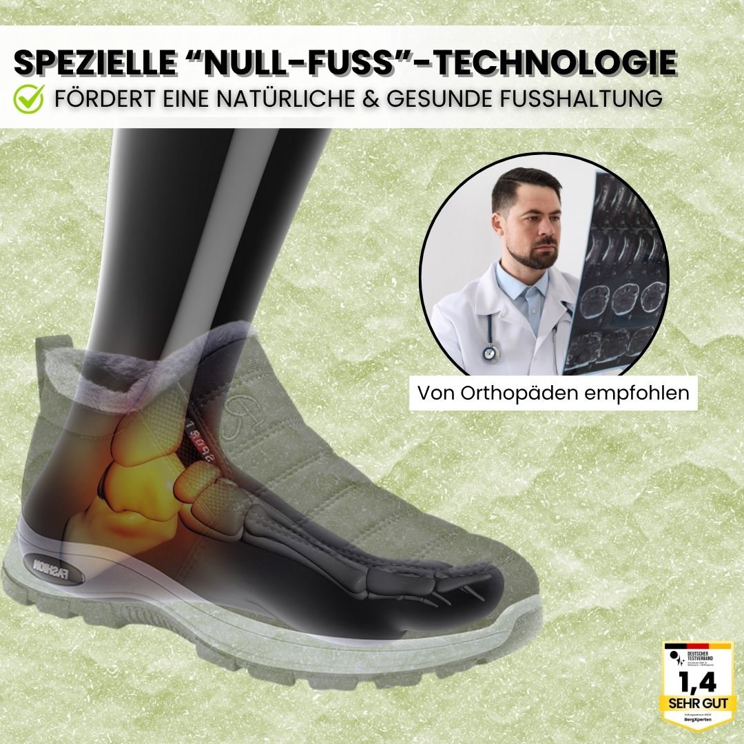 KuschelFit | Ergonomische, wasserdichte & warm gefütterte Herbst- und Winterschuhe
