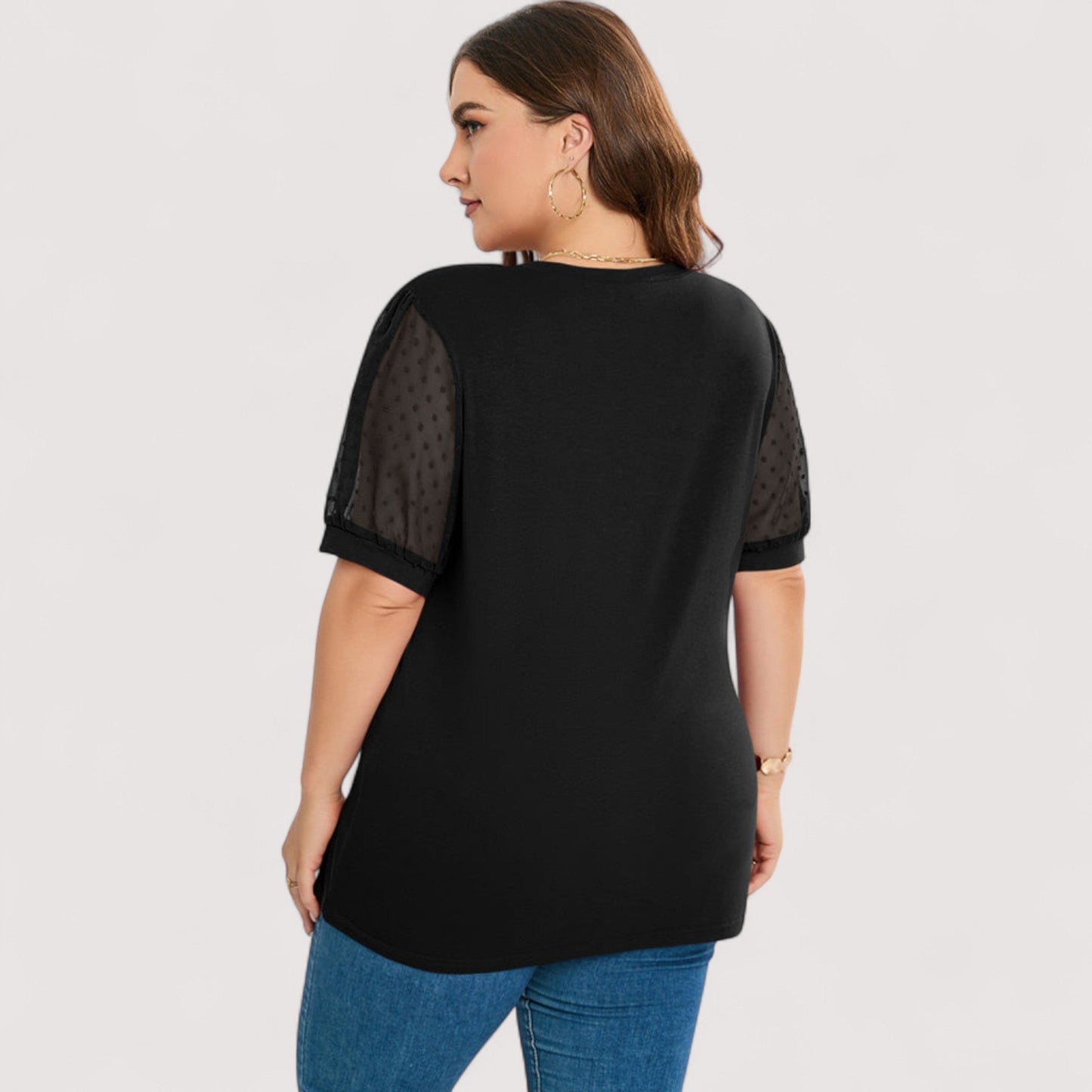 Liva | Luftiges Top mit V-Ausschnitt