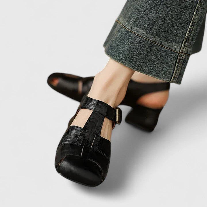 Elenor | Premium Leder Sandale