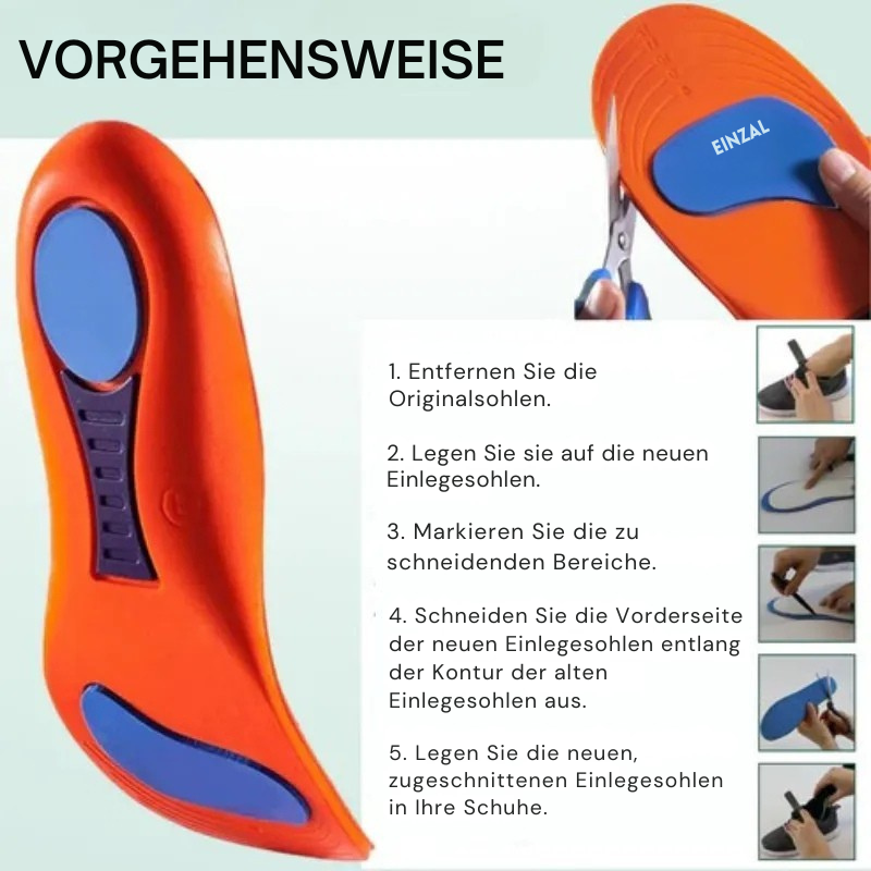 ErgoSole | Ergonomische Einlegesohlen