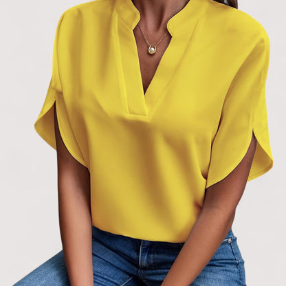 Seraphine | Drapierte Eleganz Bluse