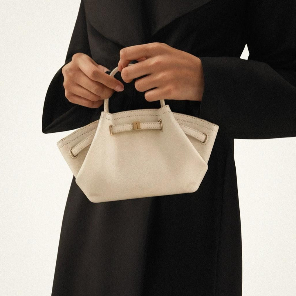 Senvia | Elegante Tragetasche aus veganem Suede