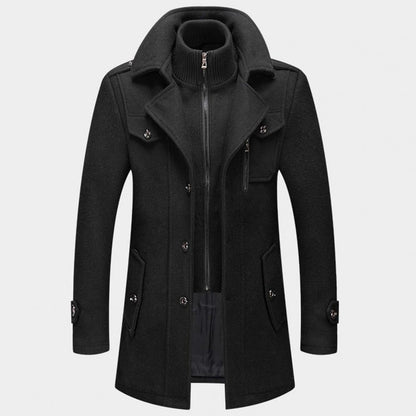 BERGWÄRTS | Herren Winterjacke mit Fleecefutter