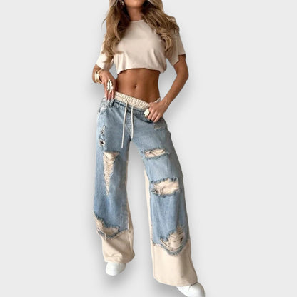 Aveline | 2-in-1 Jeans Damen