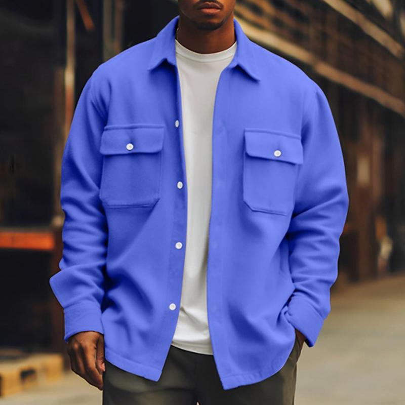 Varden | Stilvolle Jacke mit Knöpfen und Fronttaschen für Herren