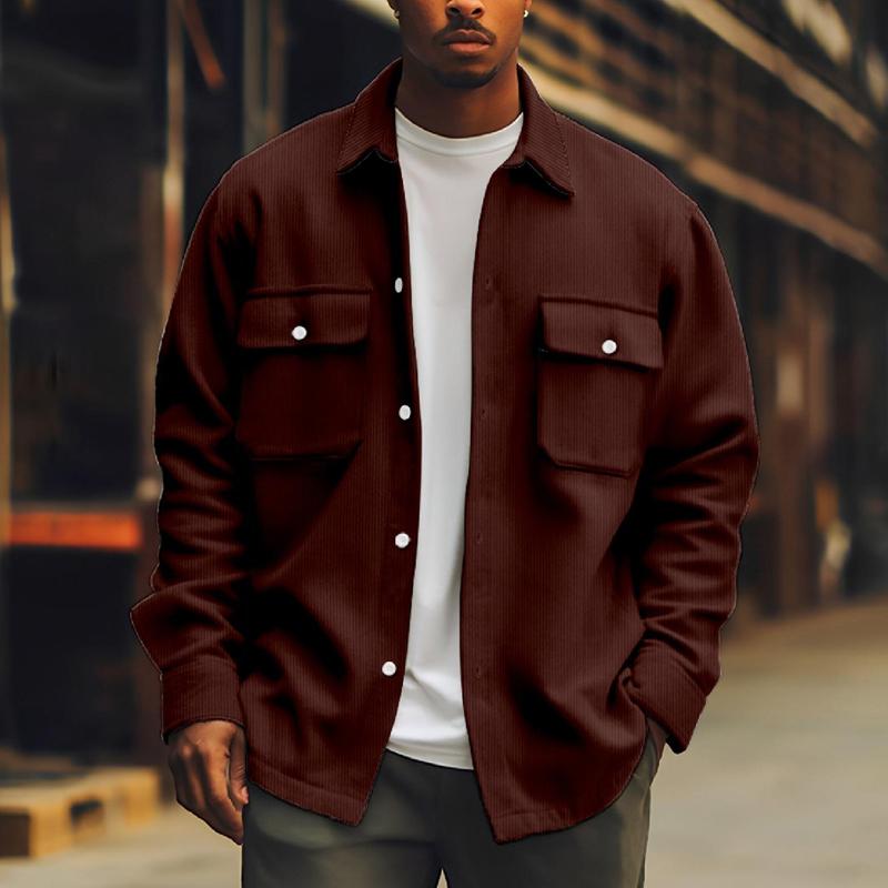 Varden | Stilvolle Jacke mit Knöpfen und Fronttaschen für Herren